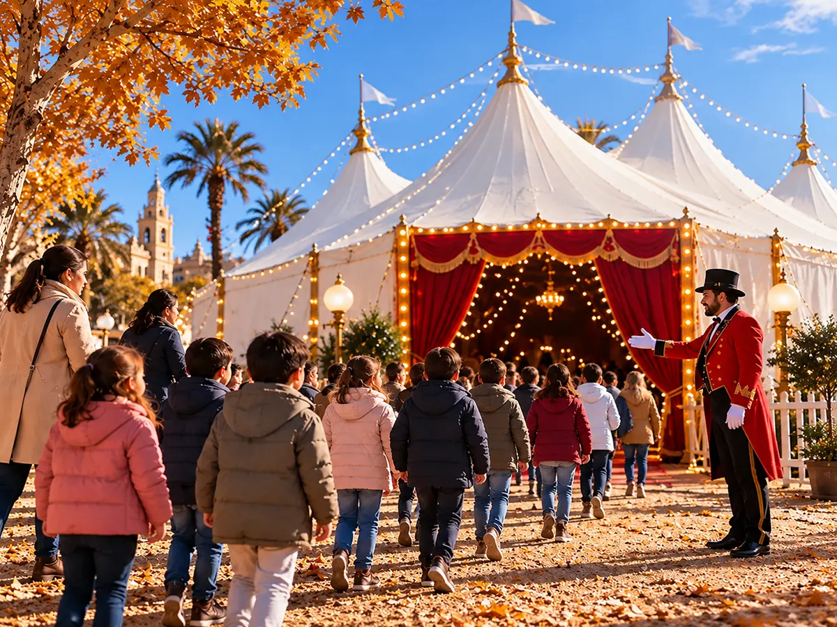 Circo para colegios en Valencia en el Gran Circo Monumental