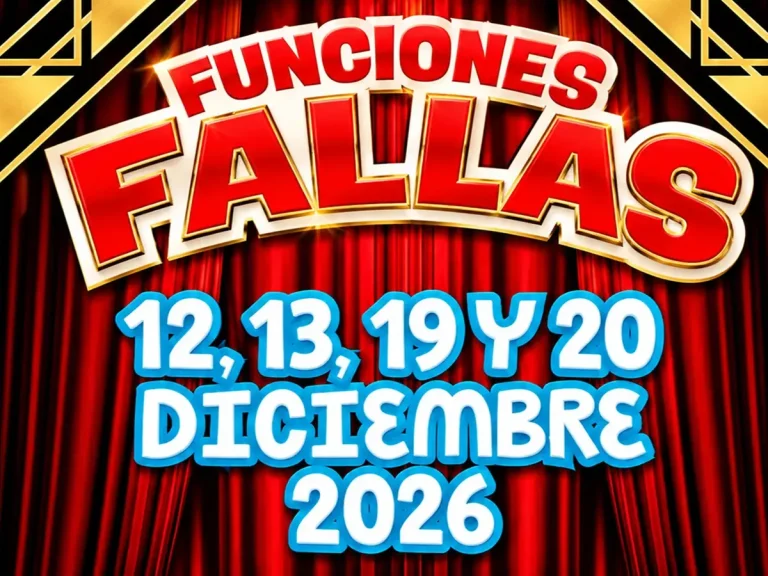 Circo para fallas en Valencia 2026