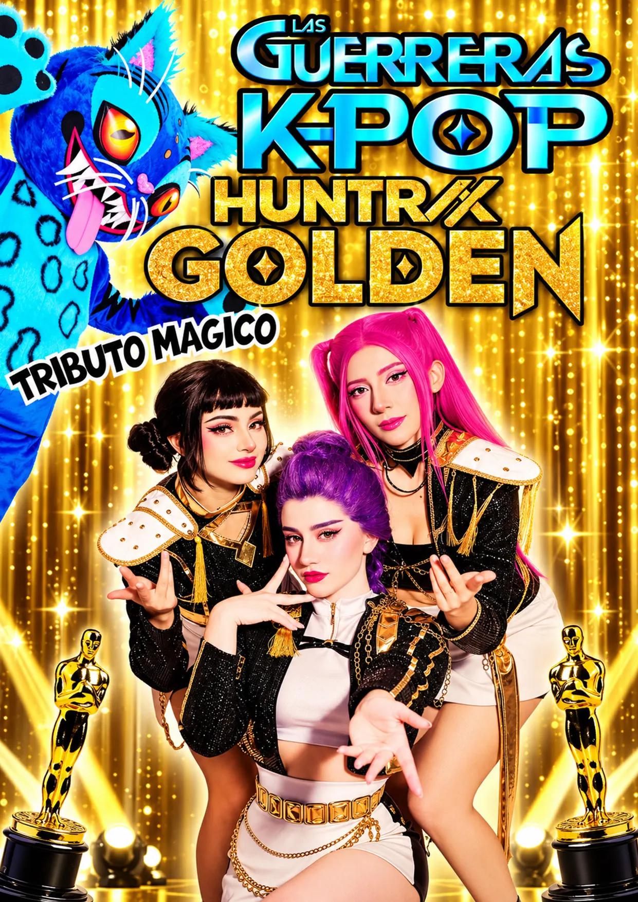 Guerreras K-Pop Huntrix en Anime Fantasy Show del circo en Valencia