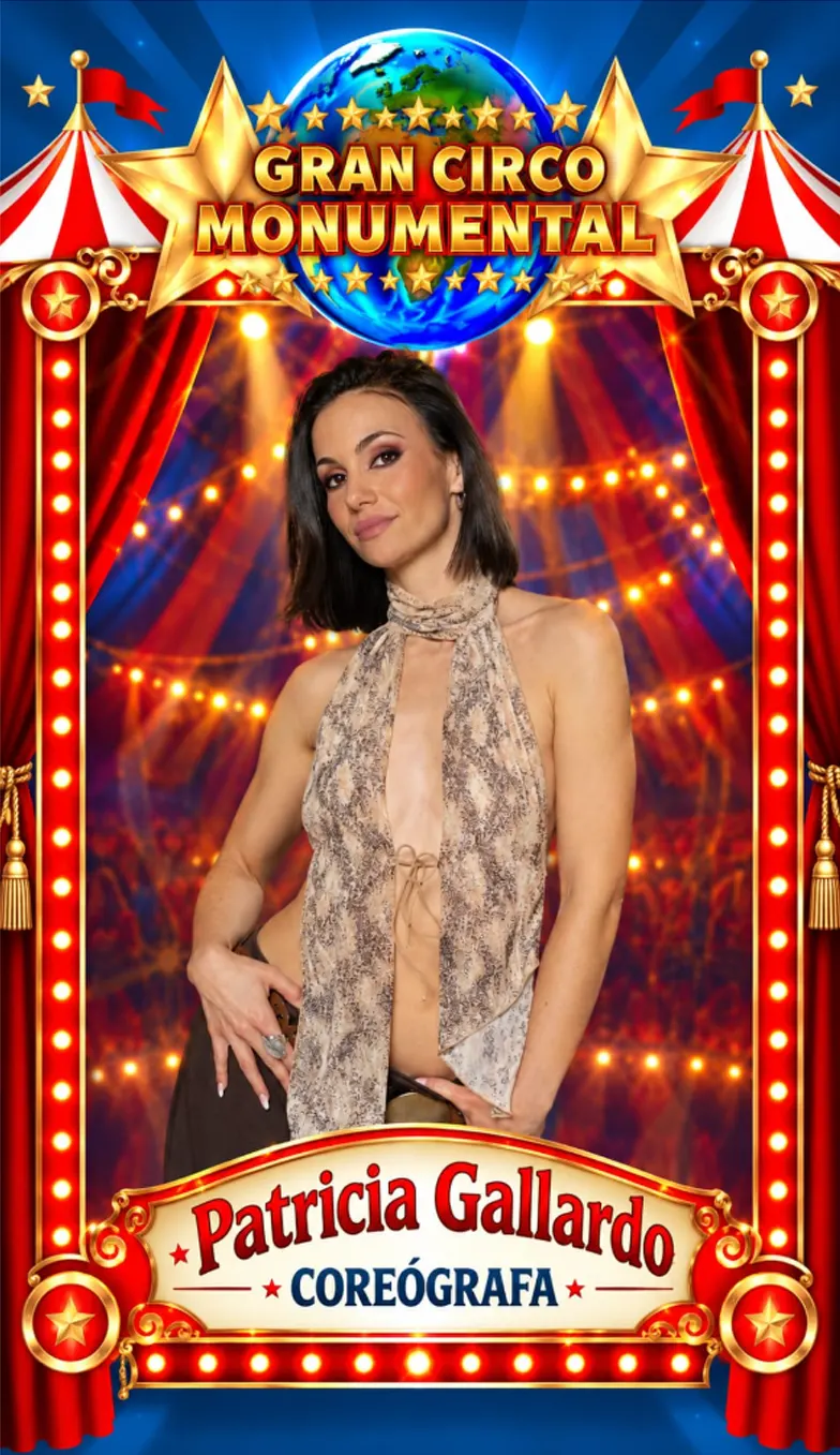 Patricia Gallardo, coreógrafa del Gran Circo Monumental en Valencia